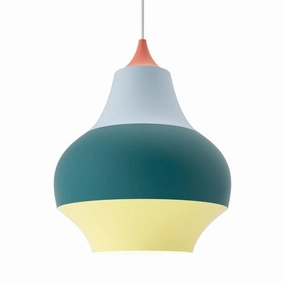 Cirque 380 Rd Top - Pendel flush mount chandelier
