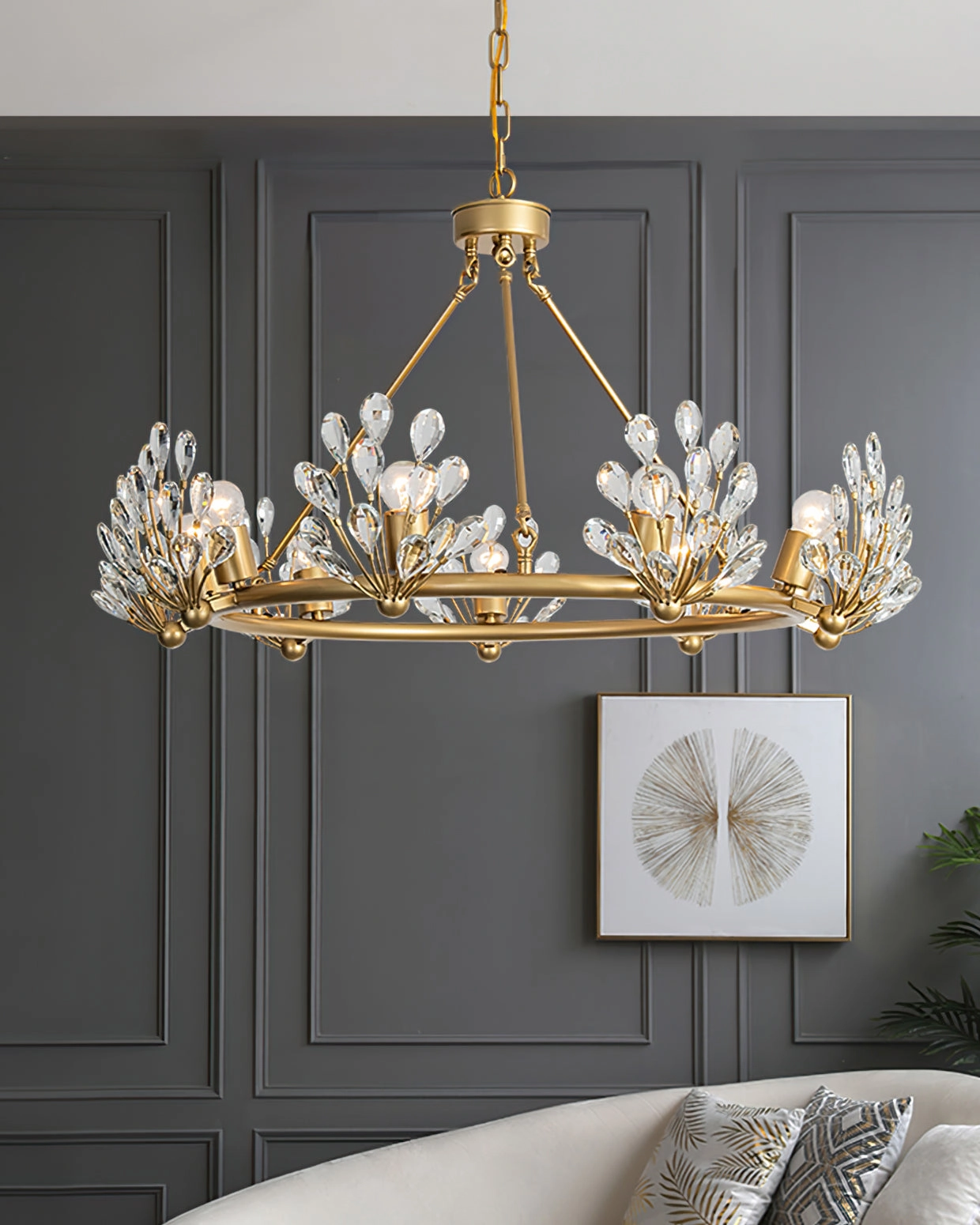 Clara Crystal Chandelier