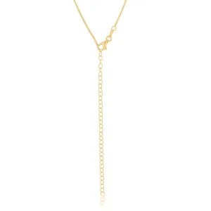 Classic Jewelry Sterling Silver Gold Plated 1mm Snake Chain