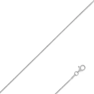 Classic Jewelry Sterling Silver Snake Chain, 20"