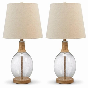 Clayleigh Table Lamp (Set of 2) mini decorative bulb