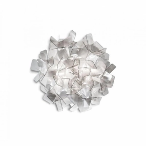 Clizia Loft-/vglampe 53 Fum ceramic table lamp