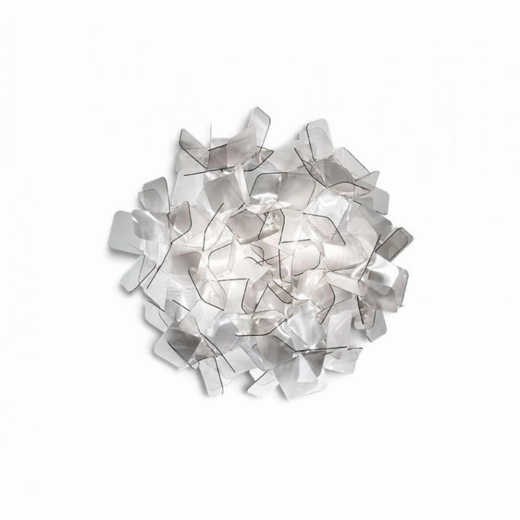 Clizia Loft-/vglampe 53 Fum ceramic table lamp