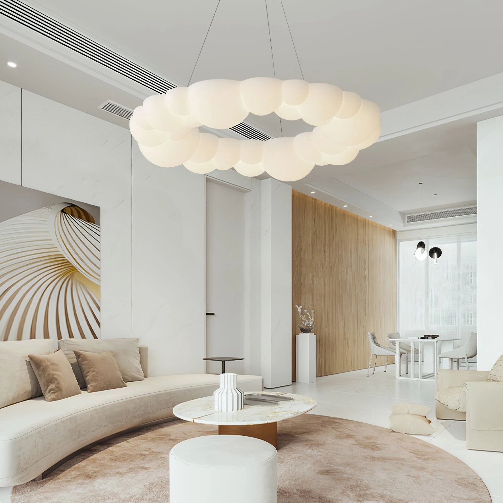 Cloud Bubble Chandelier