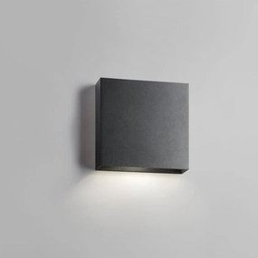 Compact W2 Down V?glampe Sort LED ambient lighting fixture
