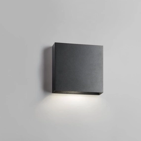 Compact W3 Down V?glampe Sort LED ambient lighting fixture