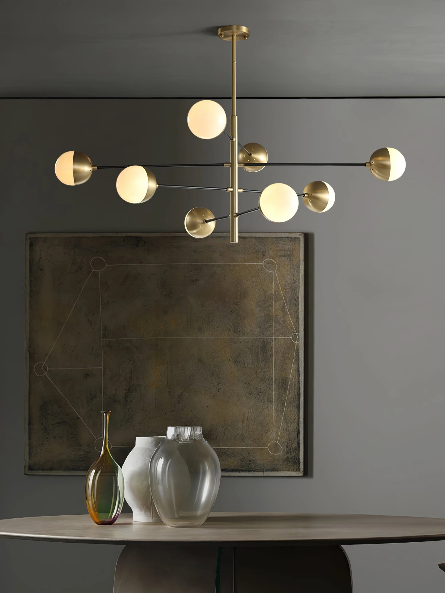 Compass Chandelier