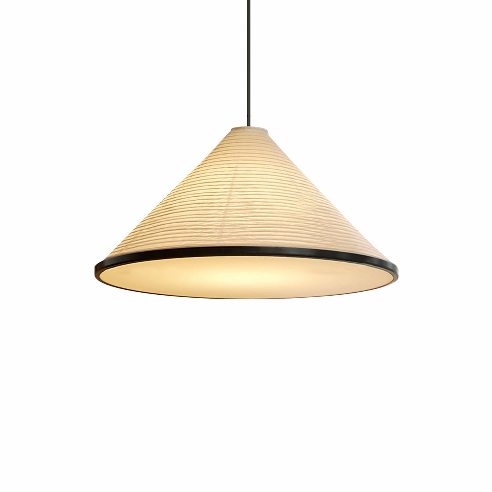 Cone Washi Pendant Light
