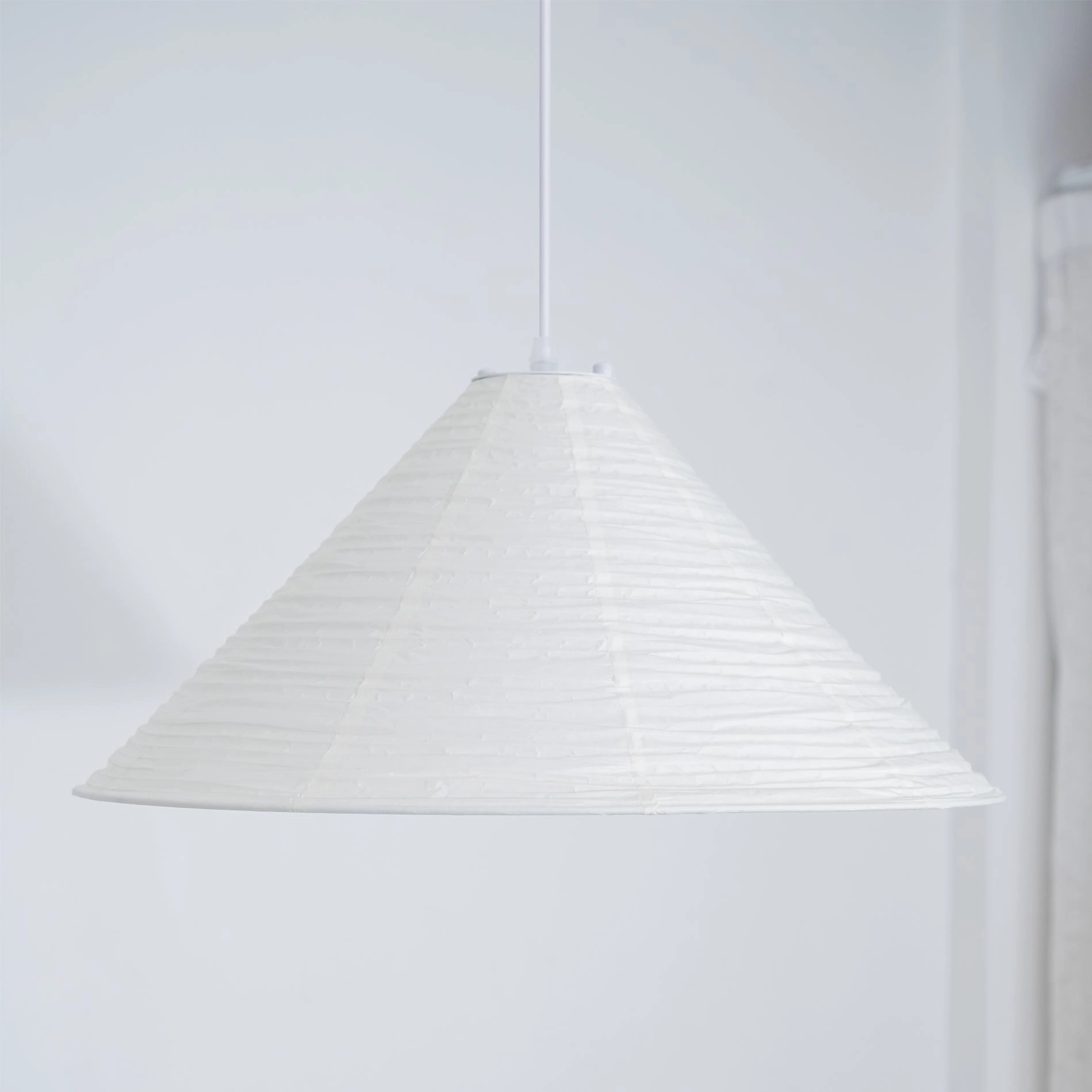 Cone Washi Pendant Light
