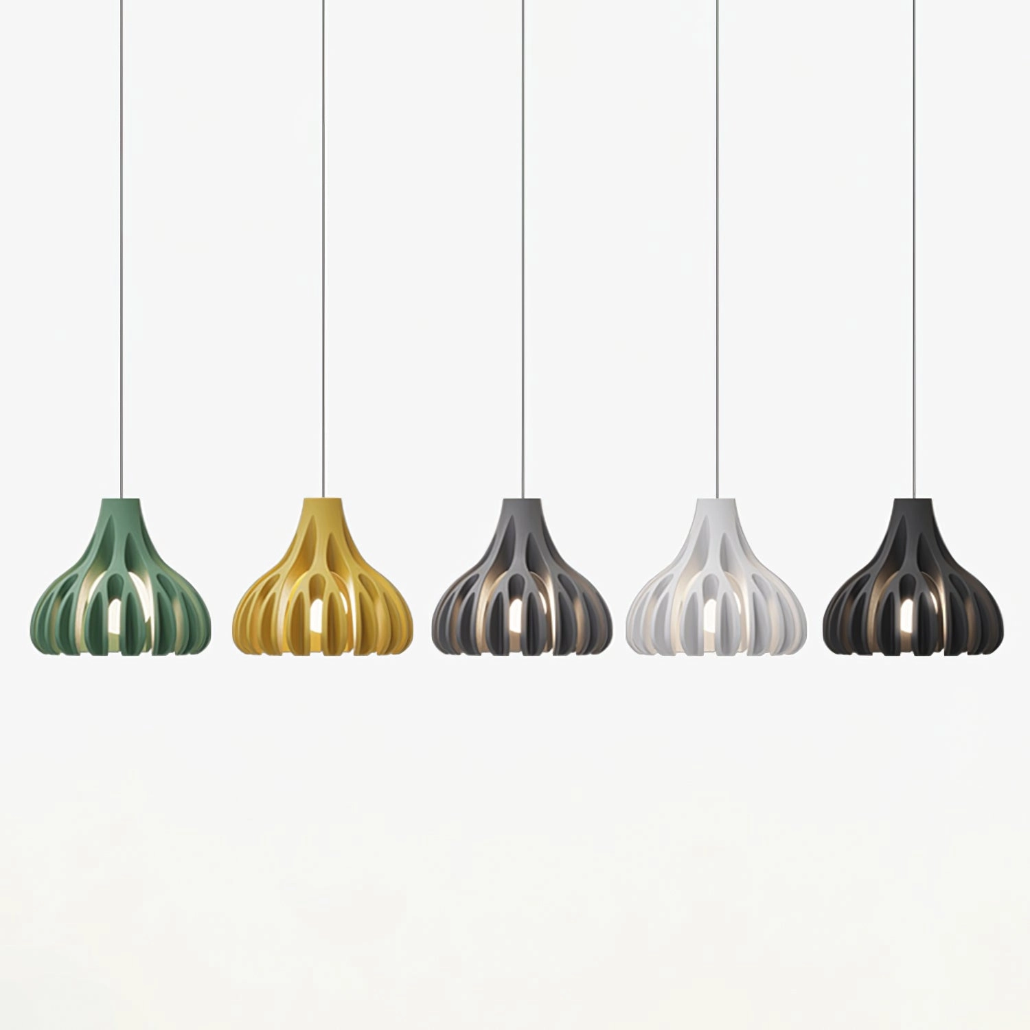 Coral Resin Pendant Lamp