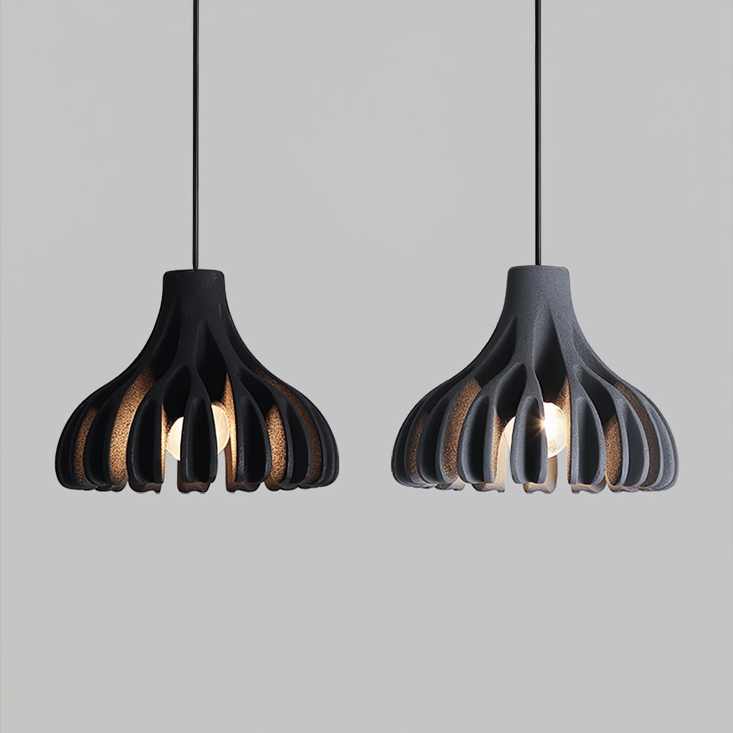 Coral Resin Pendant Lamp
