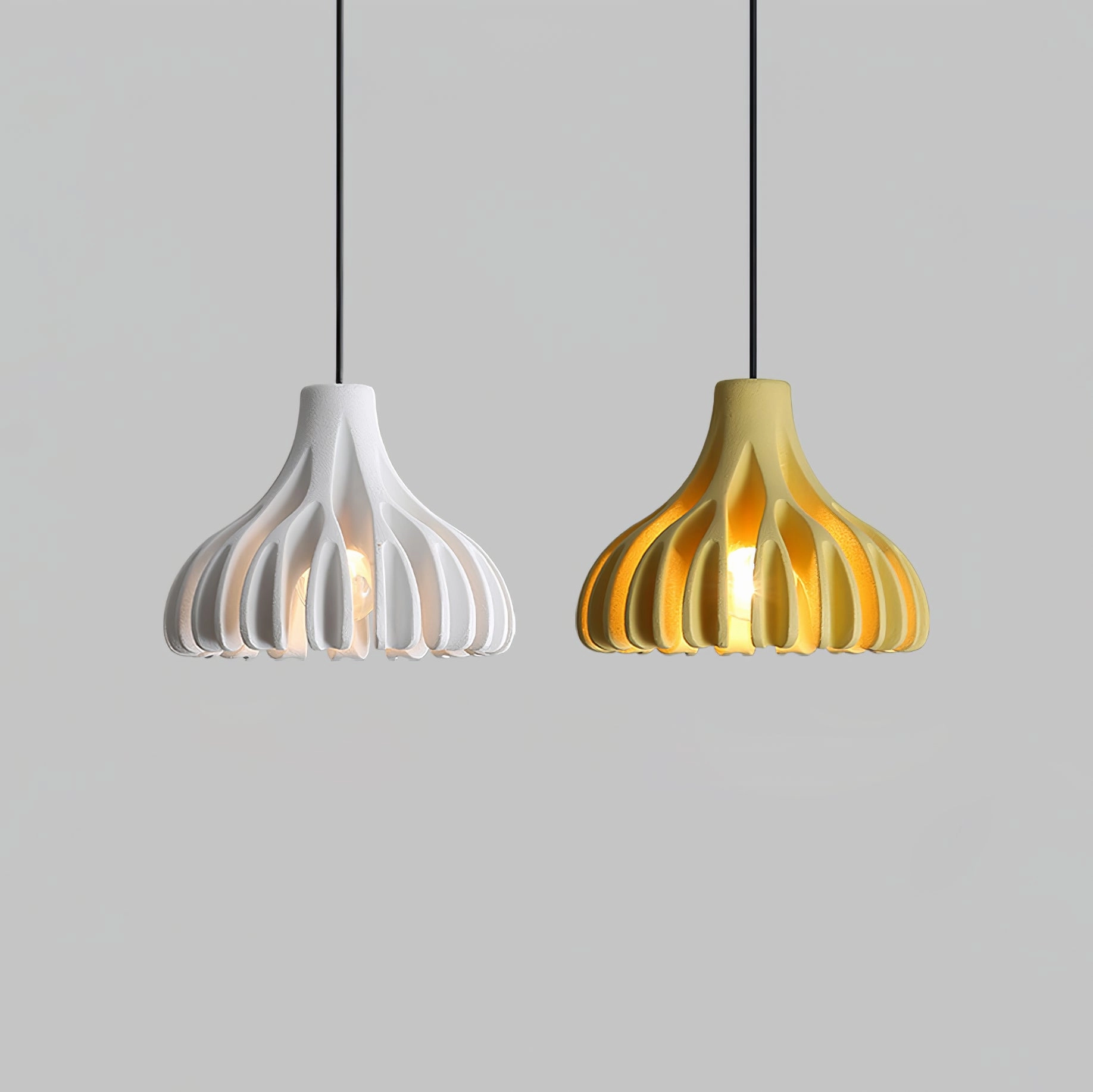 Coral Resin Pendant Lamp