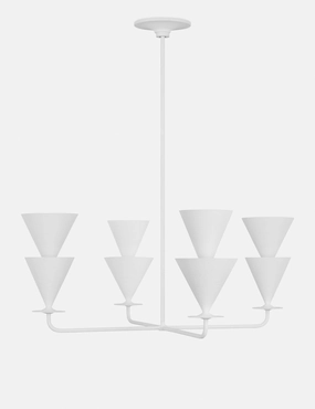 Cornet Chandelier by Christiane Lemieux vintage desk lamp