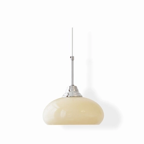 Cream Bell Pendant Lamp minimalist ceiling light