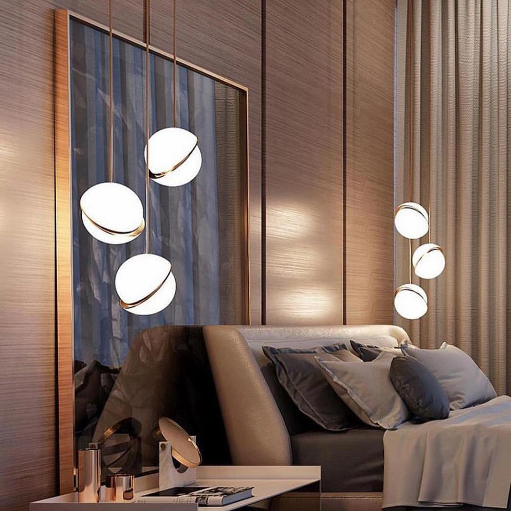 Crescent Pendant Light