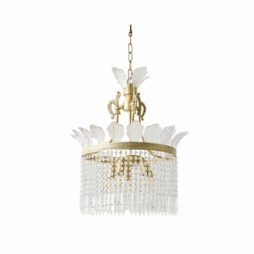 Crinoline Chandelier flowerpot LED lamp