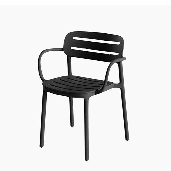 Croisette Chair with Armrests, Set of 4