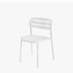 Croisette Chair without  Armrests, Set of 4 indoor ambient light