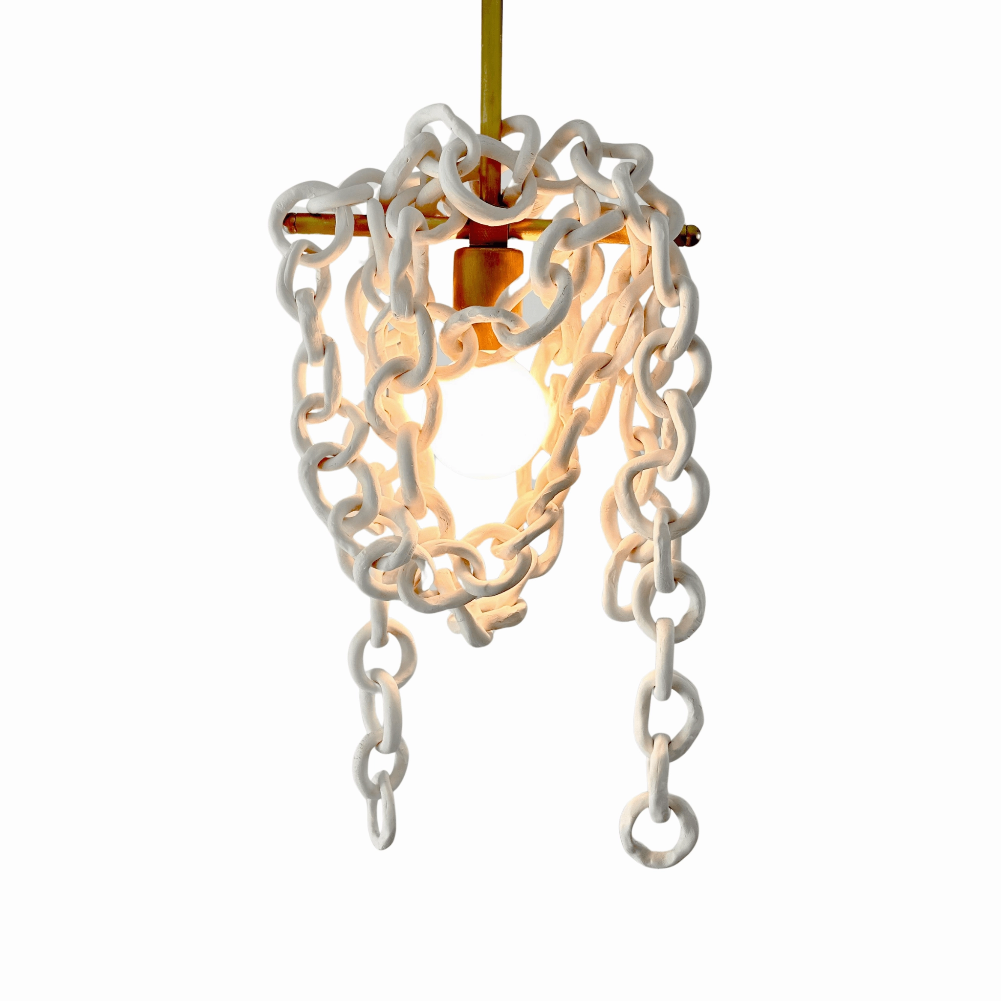 Cross   Chain Chandelier