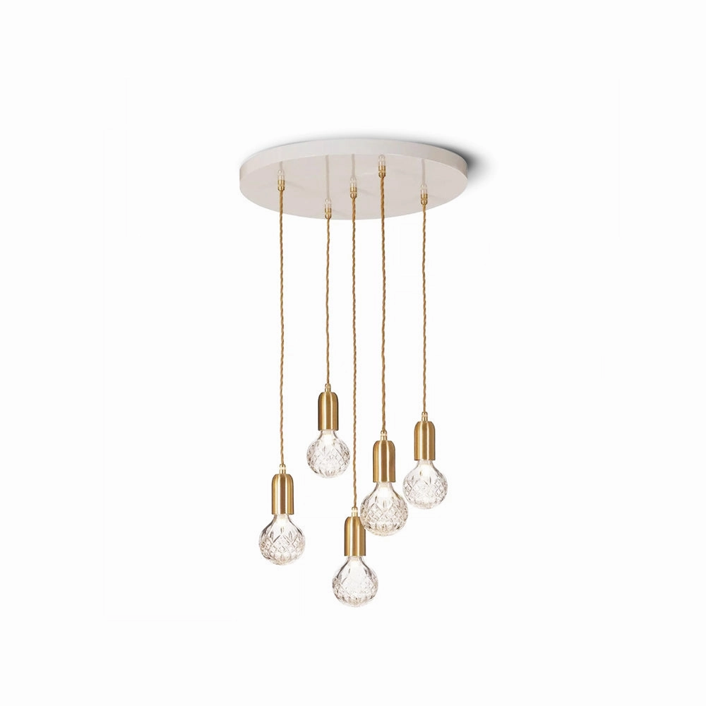 Crystal Bulb Pendant Light minimalist ceiling light