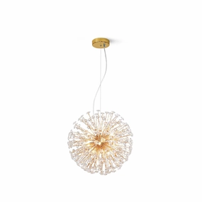 Crystal Dandelion Chandelier flowerpot LED lamp