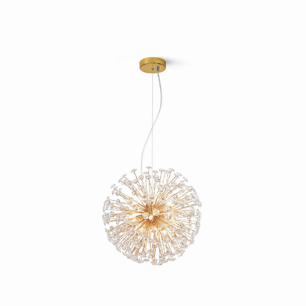 Crystal Dandelion Chandelier flowerpot LED lamp