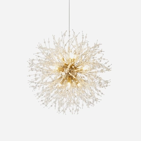 Crystal Dandelion Chandelier modern modeling table light