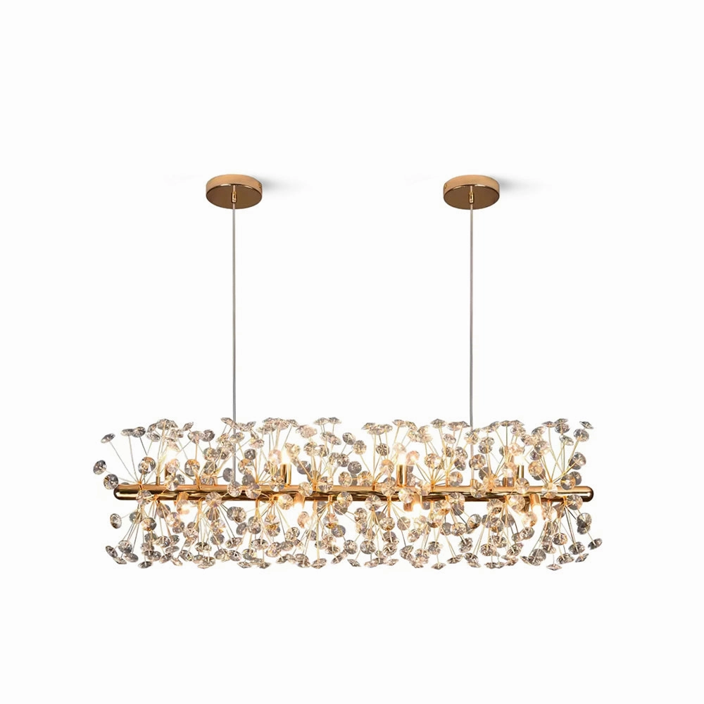 Crystal Firework Chandelier flowerpot LED lamp