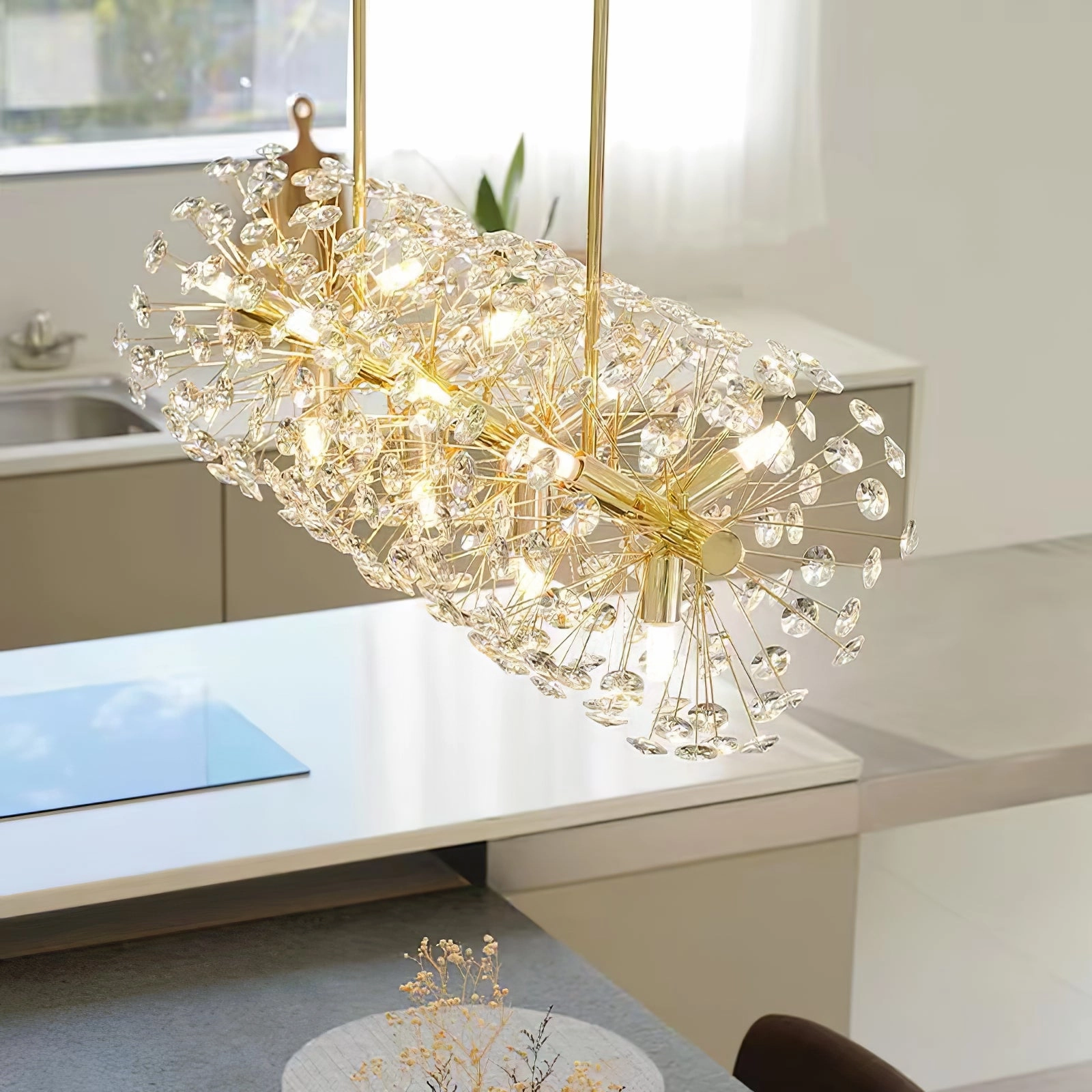 Crystal Firework Chandelier