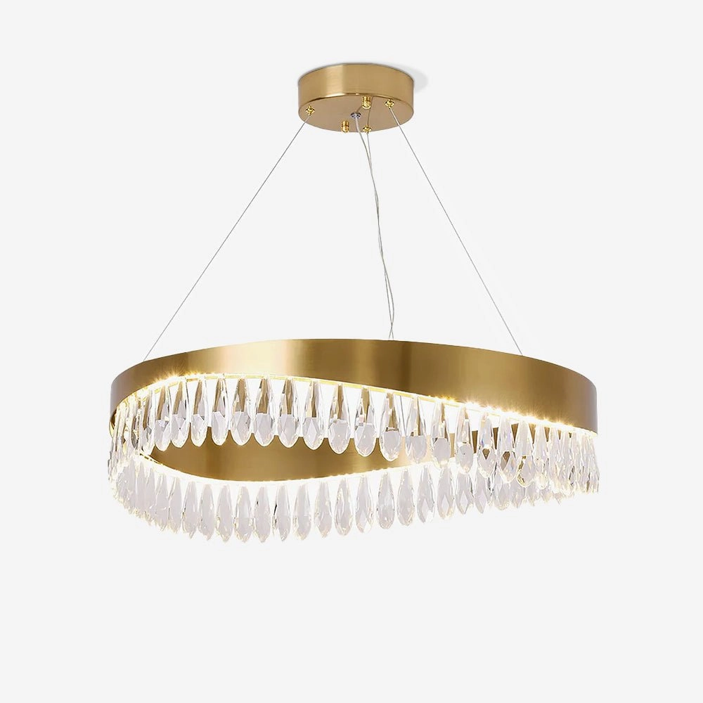 Crystal Sticks Chandelier modern modeling table light