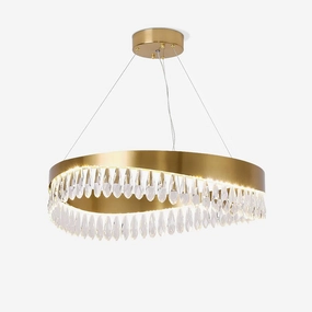 Crystal Sticks Chandelier modern modeling table light