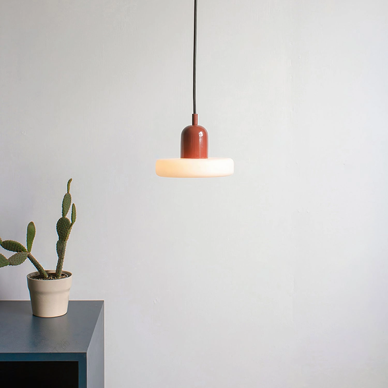Curling Glass Pendant Lamp