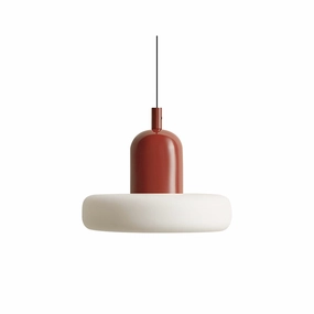 Curling Glass Pendant Lamp minimalist ceiling light