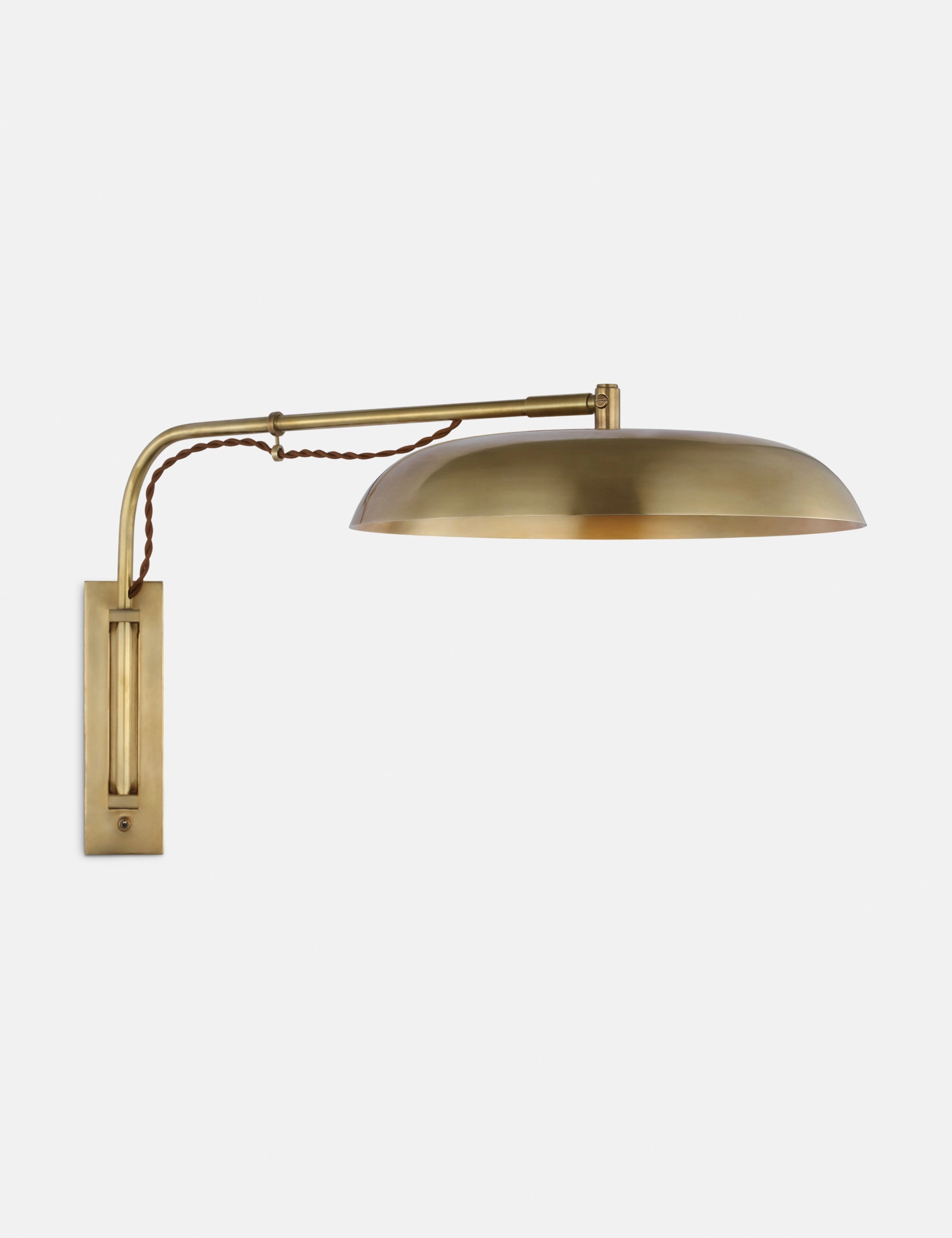 Cyrus Adjustable Plug-In Sconce by Amber Lewis