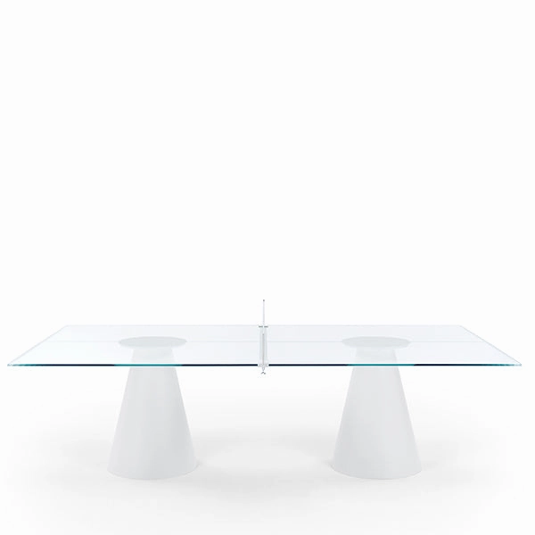 DADA ? GLASS TENNIS TABLE