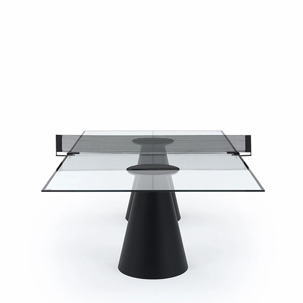 DADA ? GLASS TENNIS TABLE indoor ambient light
