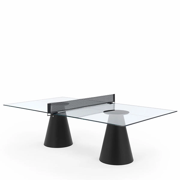 DADA ? GLASS TENNIS TABLE