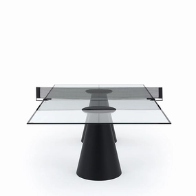 DADA ? GLASS TENNIS TABLE indoor ambient light
