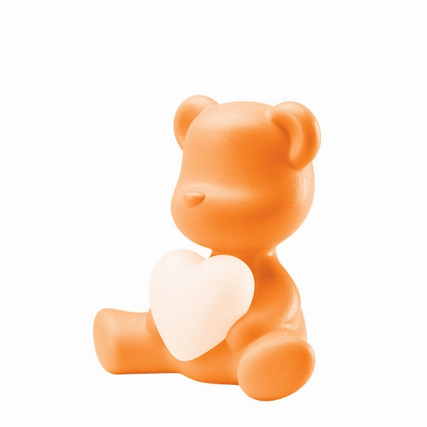Dark Orange Teddy Love XS decorative indoor light