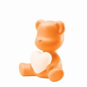 Dark Orange Teddy Love XS decorative indoor light