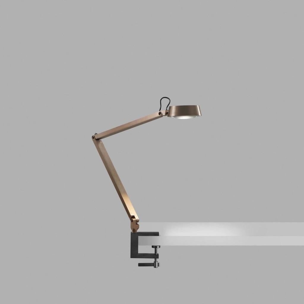 Dark T1 Bordlampe m/ klemme Rose Gold - Light-Point