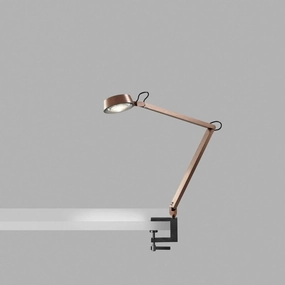 Dark T1 Bordlampe m/ klemme Rose Gold - Light-Point ambient lighting fixture