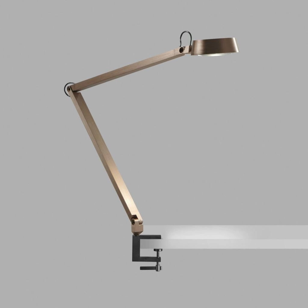 Dark T2 Bordlampe m/ klemme Rose Gold - Light-Point