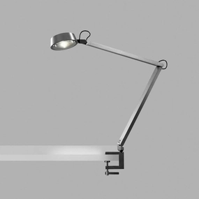 Dark T2 Bordlampe m/ klemme Titanium - Light-Point ambient lighting fixture