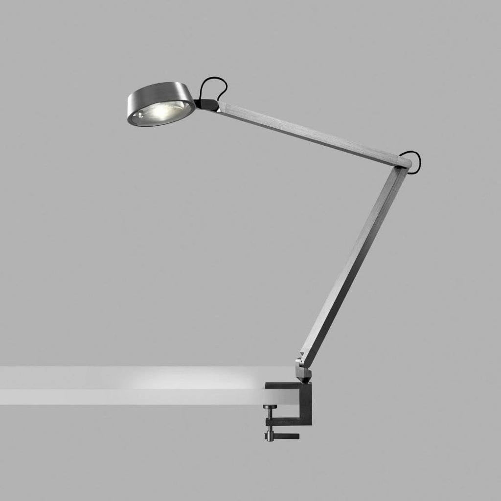 Dark T2 Bordlampe m/ klemme Titanium - Light-Point ambient lighting fixture