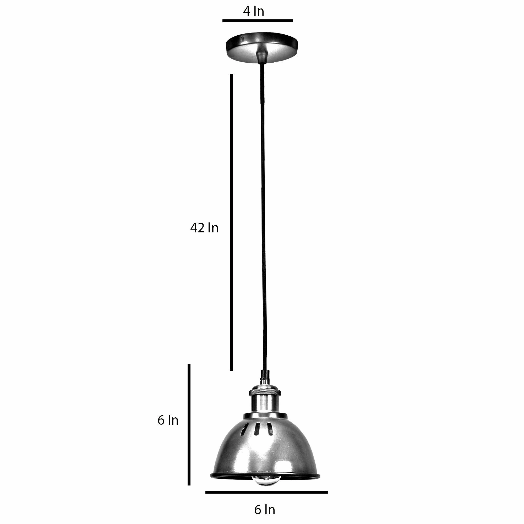 Darnar Black Metal Hanging Light by SS Lightings