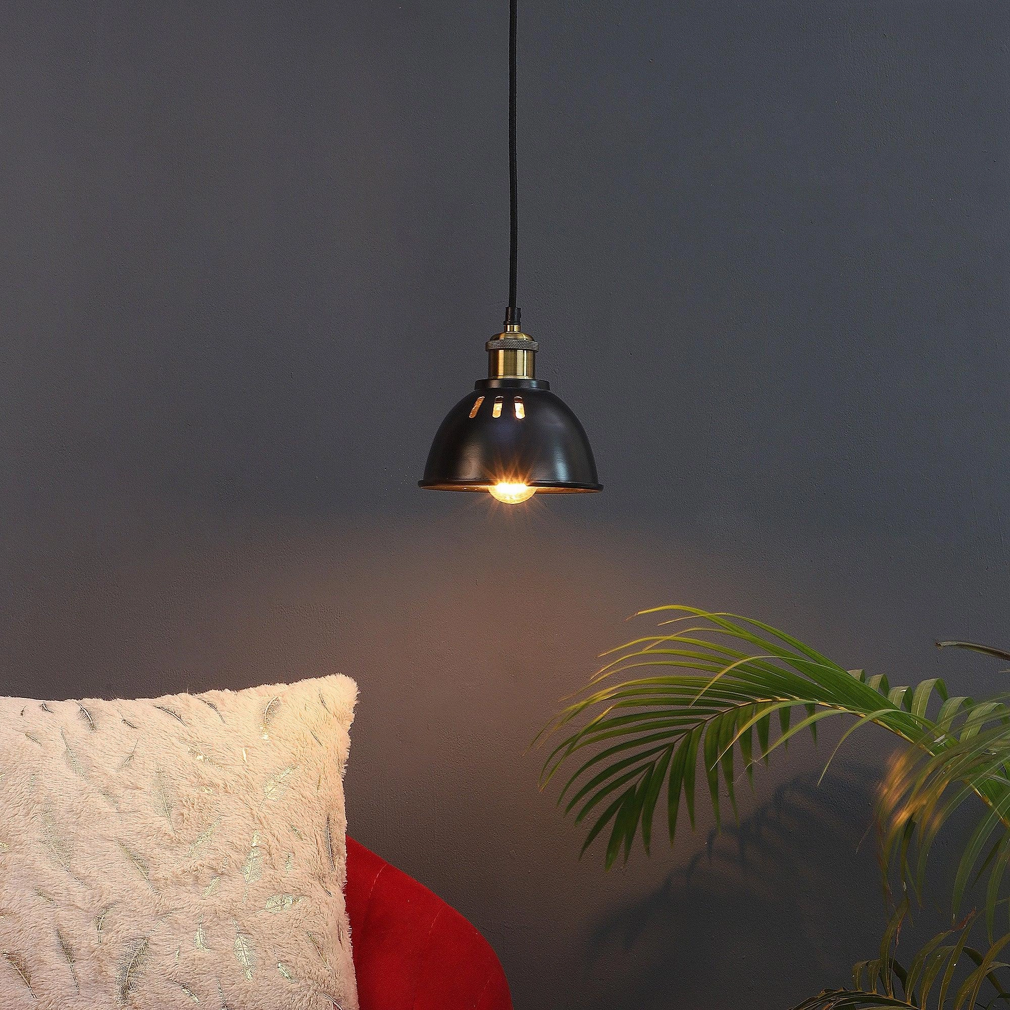 Darnar Black Metal Hanging Light by SS Lightings