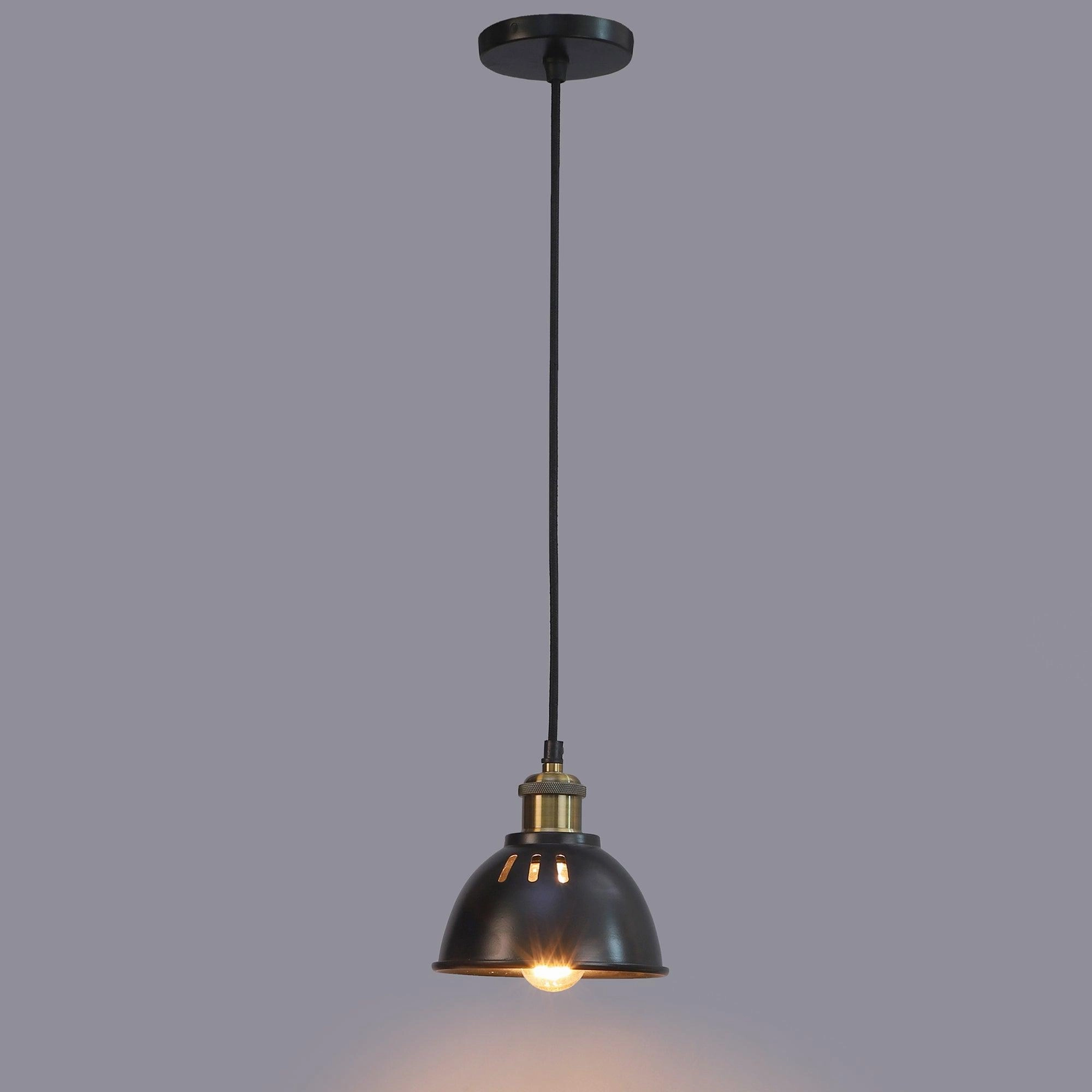 Darnar Black Metal Hanging Light by SS Lightings
