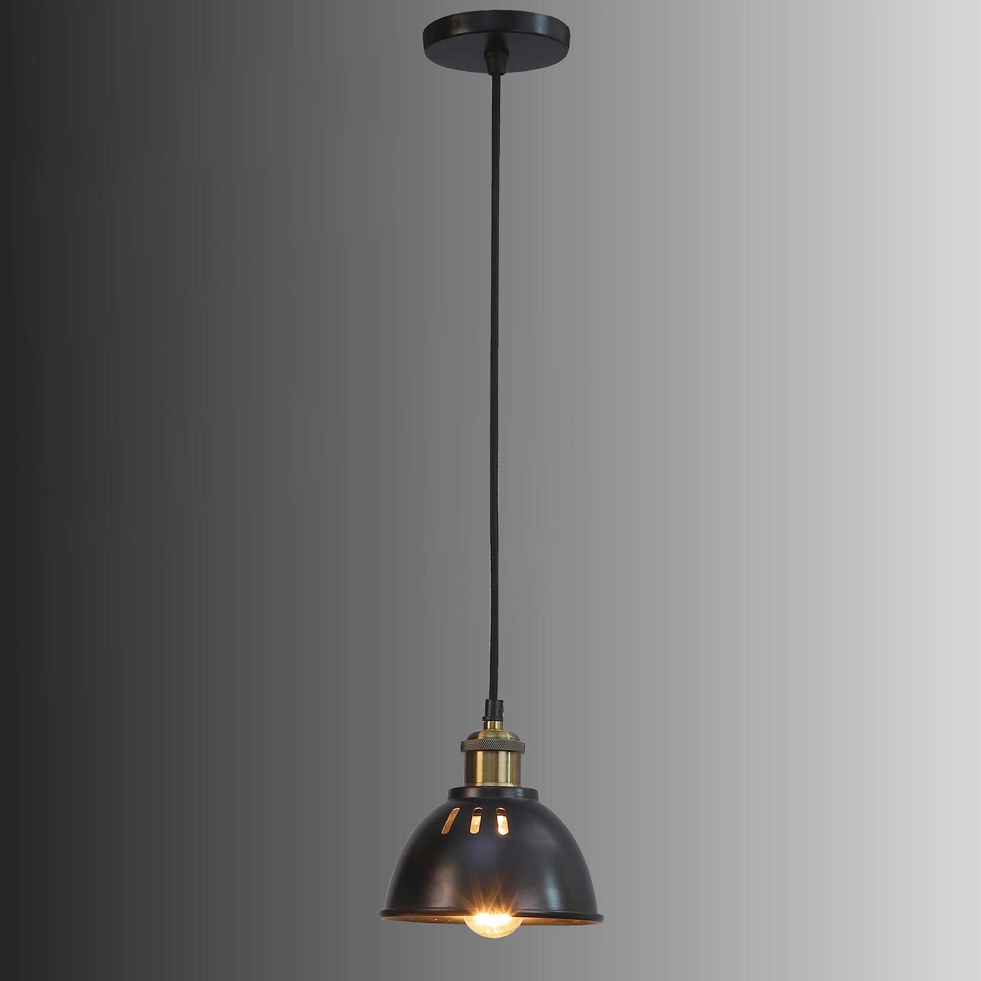 Darnar Black Metal Hanging Light by SS Lightings