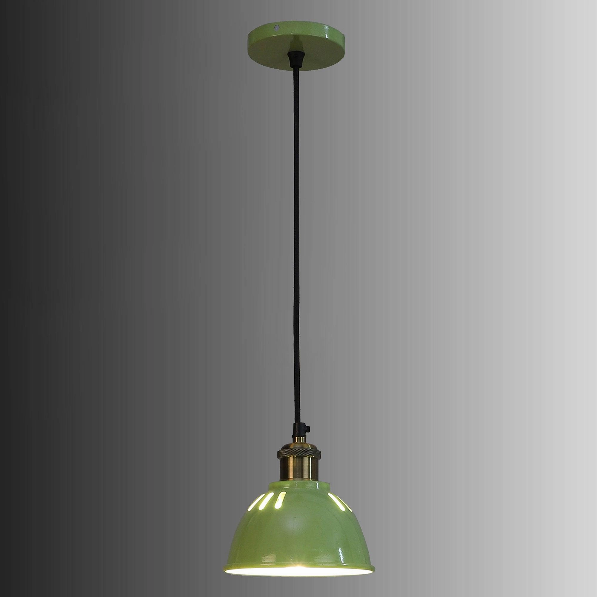 Darnar Green Metal Hanging Light by SS Lightings